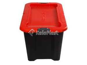 صندوق پلاستیکی درب‌دار دقت ۱۶۰ لیتری