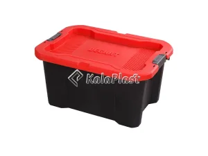 صندوق پلاستیکی درب‌دار دقت ۸۰ لیتری