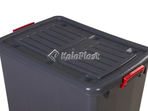 صندوق پلاستیکی چرخ‌دار تاپکو کد ۲۰۹ مشکی
