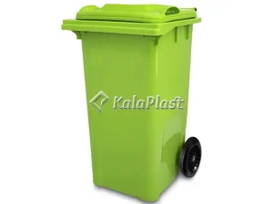 سطل زباله پلاستیکی ۲۴۰ لیتری چرخ‌دار گودبین