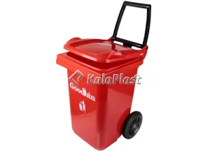 سطل زباله ۶۰ لیتری چرخ‌دار گودبین