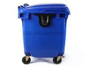 سطل زباله ۶۶۰ لیتری مکانیزه پلی‌اتیلن شهری سبلان