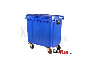 سطل زباله ۷۷۰ لیتری مکانیزه پلی‌اتیلن شهری سبلان
