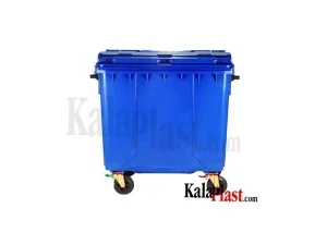 سطل زباله ۷۷۰ لیتری مکانیزه پلی‌اتیلن شهری سبلان