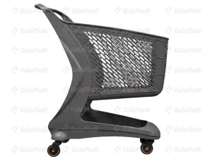 سبد خرید فروشگاهی چرخ‌دار پلی‌کربنات ۹۰ لیتری