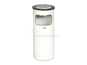 سطل جاسیگاری‌دار ۱۸ لیتری ساده رنگی F 4