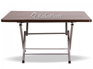 میز 6 نفره مستطیل تاشو با پایه فلزی کد 218