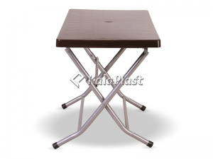 میز 6 نفره مستطیل تاشو با پایه فلزی کد 217