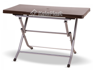 میز 6 نفره مستطیل تاشو با پایه فلزی کد 217