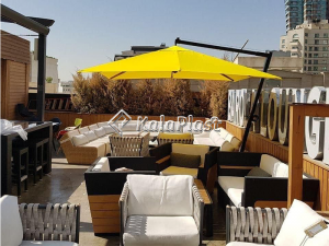 چتر پایه کنار کوچک 3*3 مربع