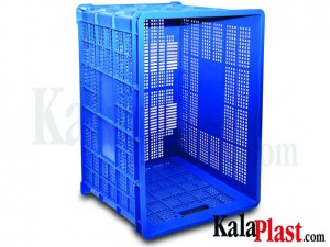 سبد صنعتی متوسط   طول 80 عرض 56 در ارتفاع 50 سانتیمتر   کد 3800