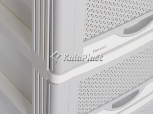 فایل 2 طبقه پلاستیکی پهن دل آسا D119-XY2
