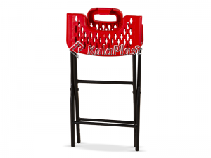 چهارپایه ی پایه فلزی تاشو متوسط کد404