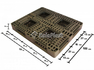 پالت پلاستیکی LNP1210/9L
