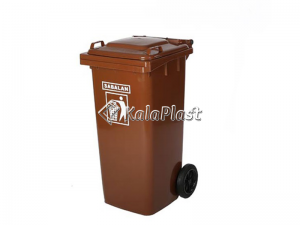 سطل زباله پلاستیکی 100 لیتری چرخدار سبلان ( SABALAN)