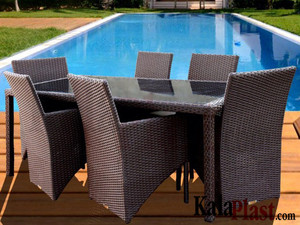 ست میز و صندلی فول کاردینال 6 نفره (150 cm)