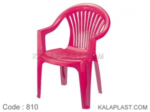 پک 6 عددی صندلی دسته دار طرح خطی 810
