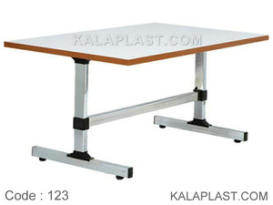 میز 8 نفره مستطیل صفحه MDF کد 123