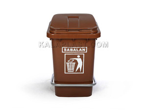 سطل پدالدار 40 لیتری با پدال فلزی سبلان ( SABALAN)