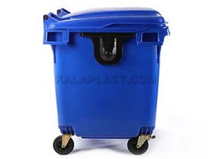 سطل زباله 660 لیتری مکانیزه پلی اتیلن شهری