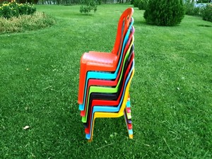 صندلی کودک بدون دسته رویا کد 807