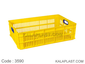 سبد صنعتی پلاستیکی کد 590