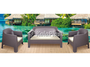 ست 4 نفره مبلمان حصیر بافت ویکتور 892421