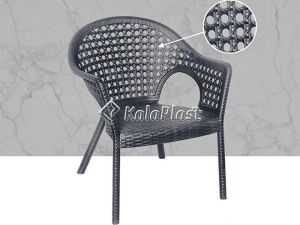 صندلی دسته دار حصیری کد 999