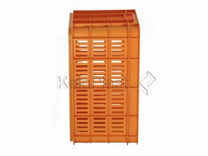 پک 10 عددی سبد حمل میوه پلاستیکی کد 3037
