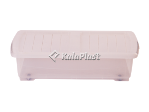 صندوق چرخدار  شفاف زیر تختی صنعت
