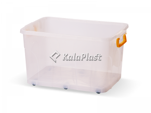صندوق چرخدار شفاف بزرگ صنعت