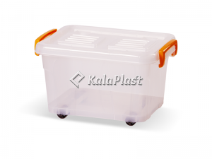 صندوق چرخدار شفاف کوچک صنعت