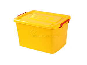 صندوق چرخدار کوچک کد 204 / زرد
