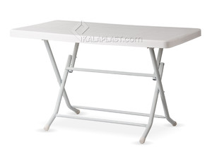 میز 6 نفره مستطیل تاشو با پایه فلزی کد 2640