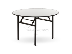 میز 4 نفره دایره تاشو رینو قطر 120 سانت
