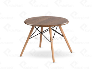میز عسلی گرد قطر 56 ایمیز کد 122