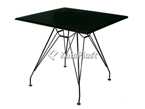 میز 4 نفره پایه ایفلی با رویه mdf