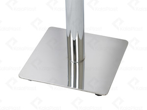 میز 4 نفره دایره با صفحه PVC و پایه گرد چدنی استیل کد O491