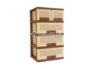 فایل 4طبقه با کشوهای پهن دل آسا D117-H4