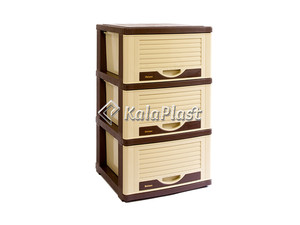 فایل 3 طبقه کشوهای عمیق طرح کرکره دل آسا D119-XS3