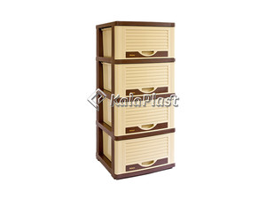 فایل 4 طبقه کشوهای عمیق طرح کرکره دل آسا D119-XS4