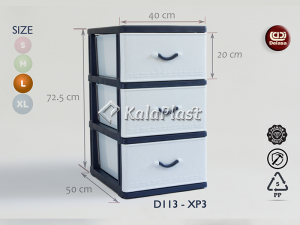 فایل 3 طبقه بزرگ طرح گرانیتی دل آسا D113-XP3
