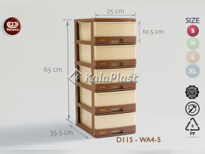 فایل کوچک طرح چوب دل آسا D115-WA4-5
