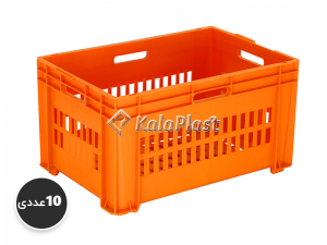 پک 10 عددی سبد صنعتی پلاستیکی کد 3205