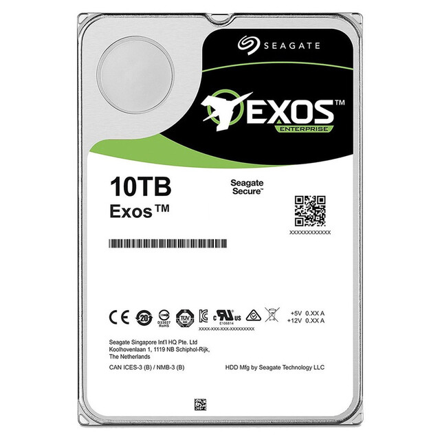 هارد دیسک اینترنال سیگیت مدل ST10000NM0096 ظرفیت 10 ترابایت(هارد شبکه) دست دوم