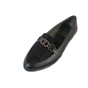 کفش کالج زنانه رویه مخمل طرح VL  کد 7146750