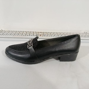 کفش کالج زنانه رویه مخمل طرح VL  کد 7146750
