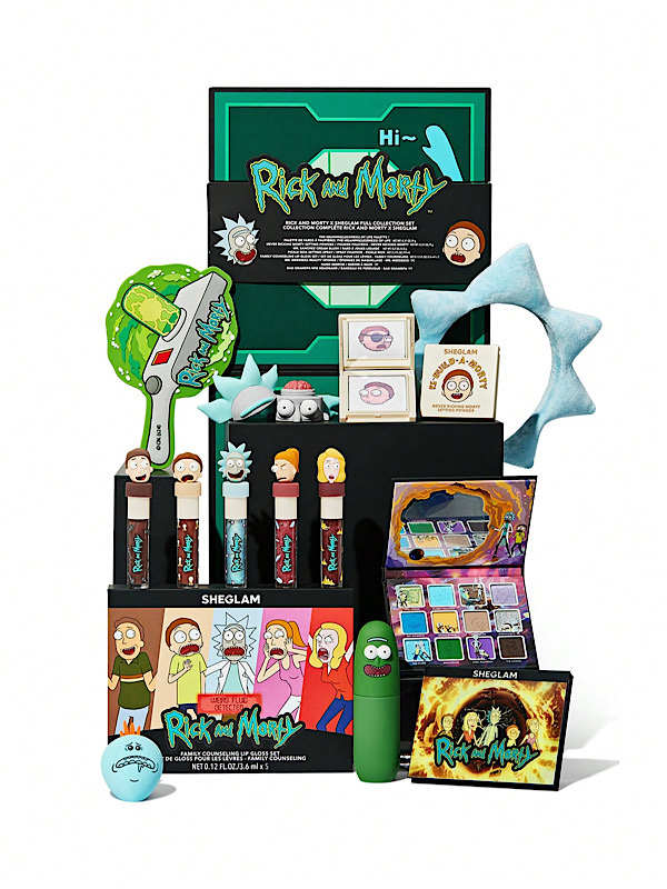 ست کلکسیون کامل RICK AND MORTY شیگلم SHEGLAM