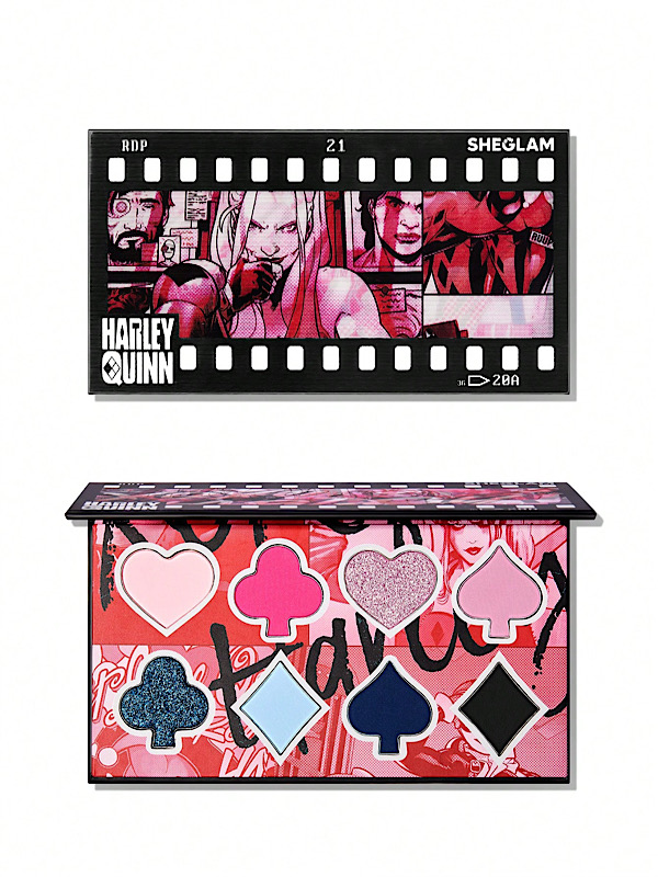 پالت رنگ سایه چشم Harley Quinn X SHEGLAM Mad Love شیگلم