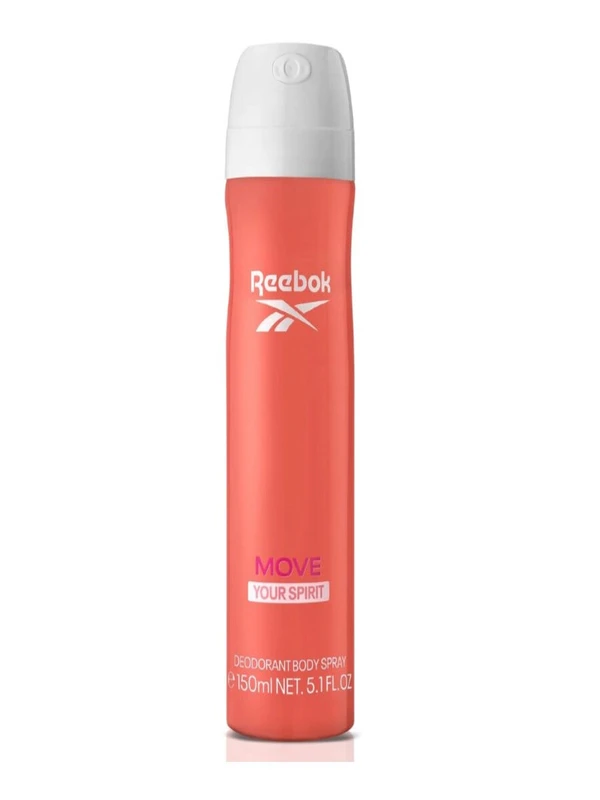 اسپری بدن ضد تعریق ریبوک مدل Reebok MOVE YOUR SPIRIT زنانه حجم150 میل -Reebok